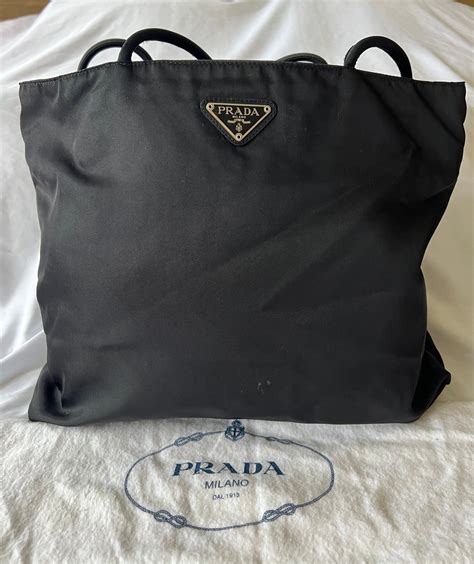 prada bucket bag nylon price|prada nylon tote vintage.